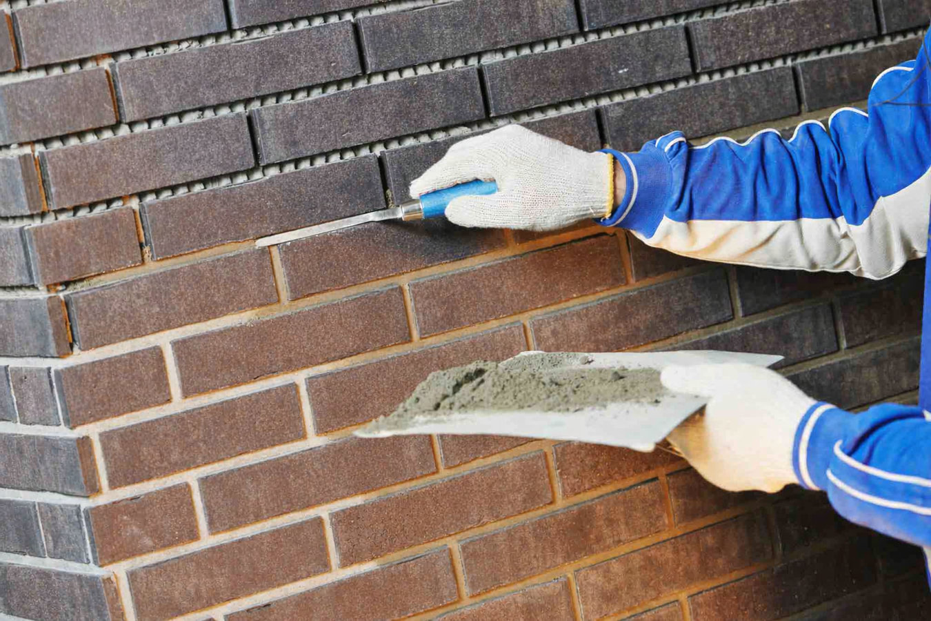 Brick wall installation in Mount Pleasant, NY